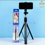 4-in-1 Bluetooth Selfie Stick with Tripod & LED Selfie Light - Image 6