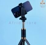 4-in-1 Bluetooth Selfie Stick with Tripod & LED Selfie Light - Image 2